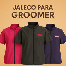 JALECO GROOMER CINZA CHUMBO TAM.GG 796001