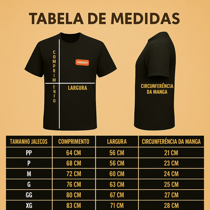 JALECO GROOMER PRETO TAM. GG